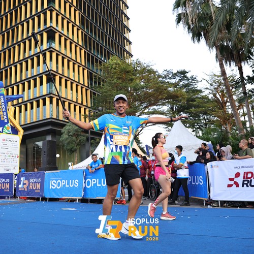 Race photo from ISOPLUS RUN 2026 - JAKARTA