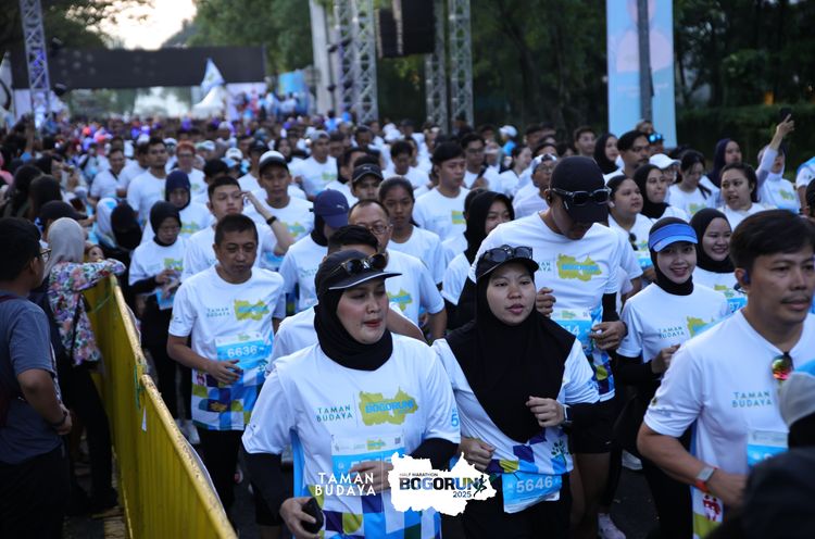 Race photo from Taman Budaya x BOGORUN 2025