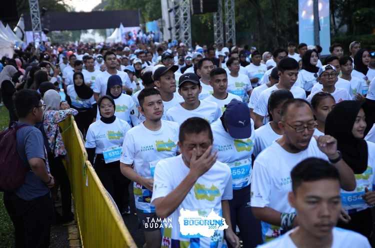 Race photo from Taman Budaya x BOGORUN 2025