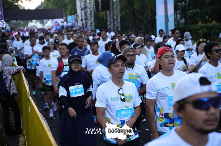 Race photo from Taman Budaya x BOGORUN 2025