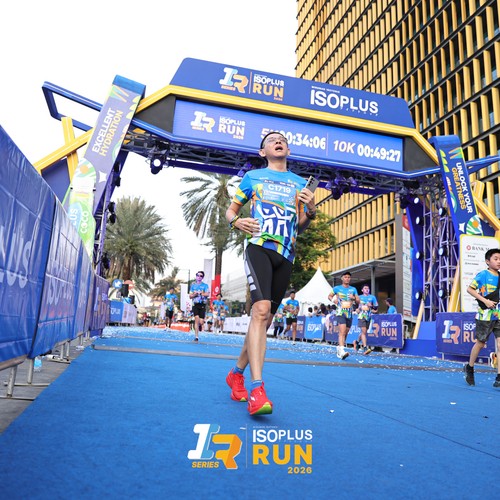 Race photo from ISOPLUS RUN 2026 - JAKARTA