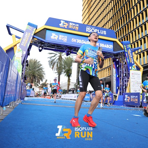 Race photo from ISOPLUS RUN 2026 - JAKARTA