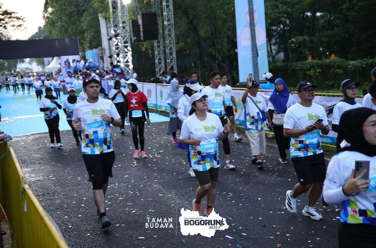 Race photo from Taman Budaya x BOGORUN 2025