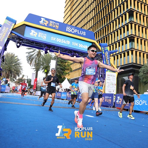 Race photo from ISOPLUS RUN 2026 - JAKARTA