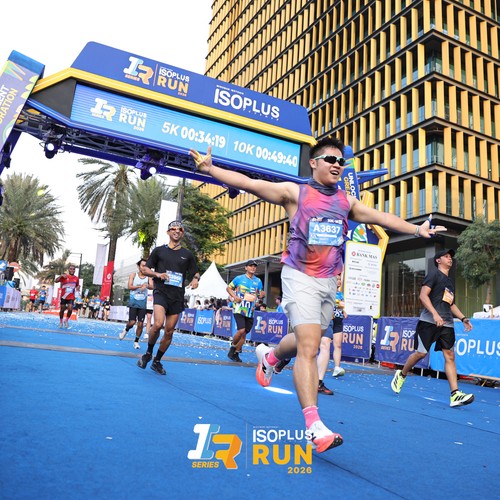 Race photo from ISOPLUS RUN 2026 - JAKARTA