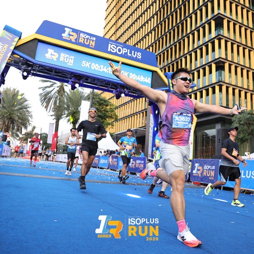 Race photo from ISOPLUS RUN 2026 - JAKARTA