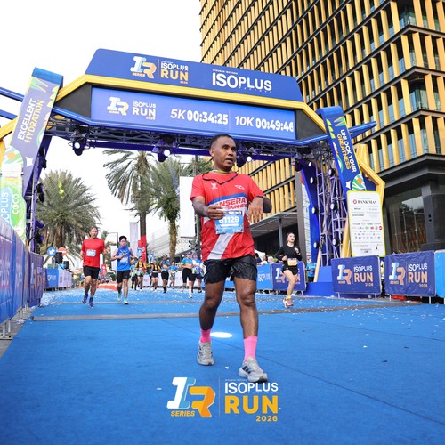 Race photo from ISOPLUS RUN 2026 - JAKARTA