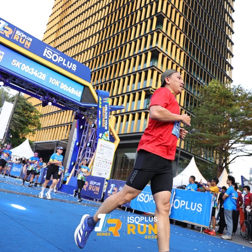 Race photo from ISOPLUS RUN 2026 - JAKARTA