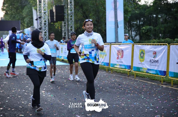 Race photo from Taman Budaya x BOGORUN 2025