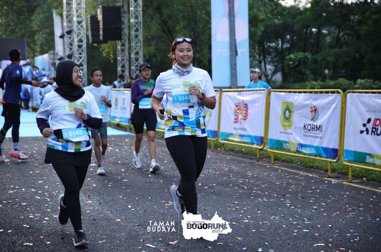 Race photo from Taman Budaya x BOGORUN 2025