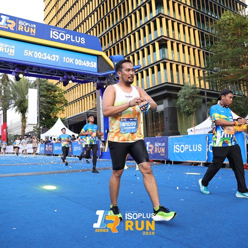 Race photo from ISOPLUS RUN 2026 - JAKARTA