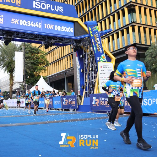 Race photo from ISOPLUS RUN 2026 - JAKARTA