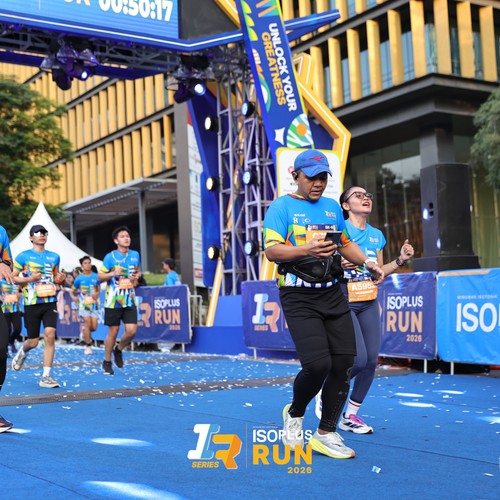 Race photo from ISOPLUS RUN 2026 - JAKARTA