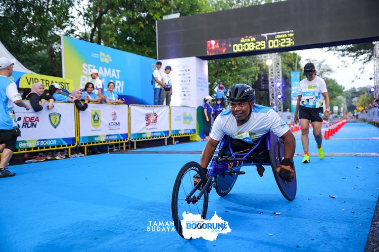 Race photo from Taman Budaya x BOGORUN 2025