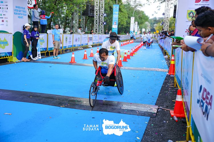 Race photo from Taman Budaya x BOGORUN 2025
