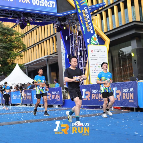 Race photo from ISOPLUS RUN 2026 - JAKARTA