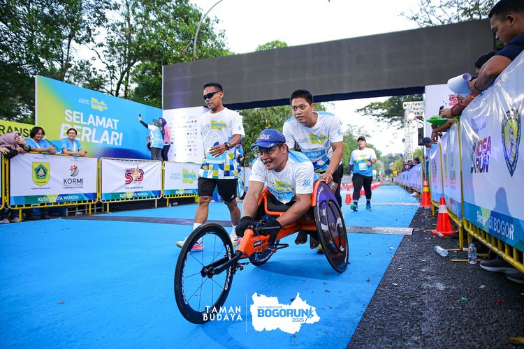 Race photo from Taman Budaya x BOGORUN 2025