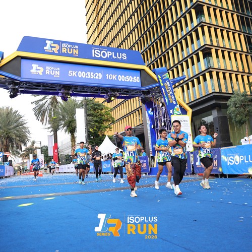 Race photo from ISOPLUS RUN 2026 - JAKARTA