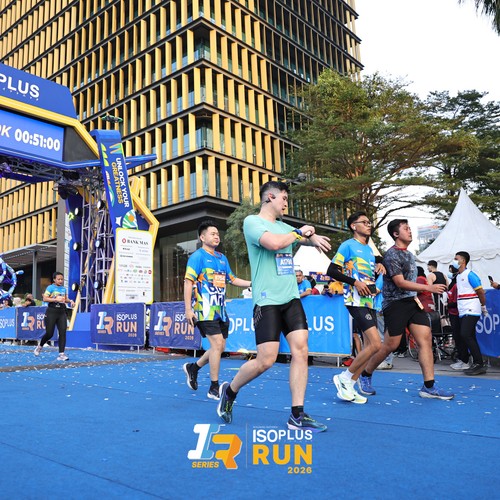 Race photo from ISOPLUS RUN 2026 - JAKARTA