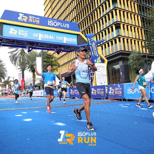 Race photo from ISOPLUS RUN 2026 - JAKARTA