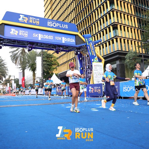 Race photo from ISOPLUS RUN 2026 - JAKARTA