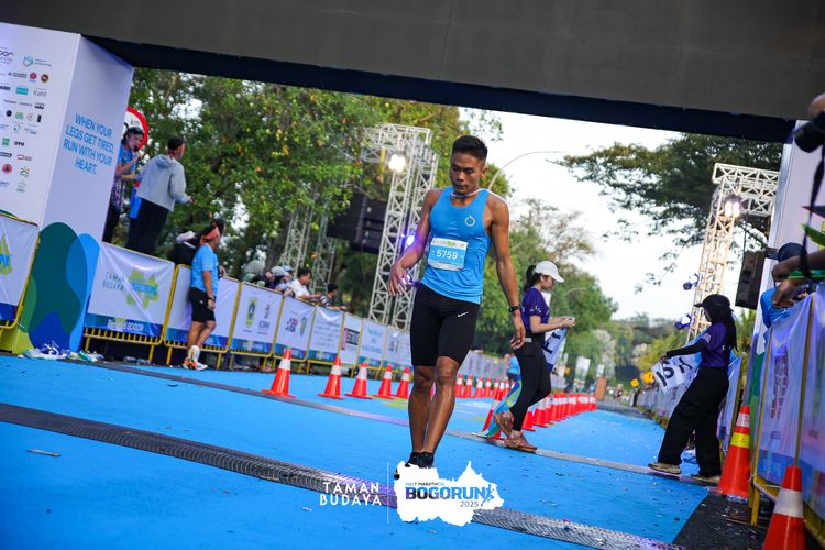 Race photo from Taman Budaya x BOGORUN 2025