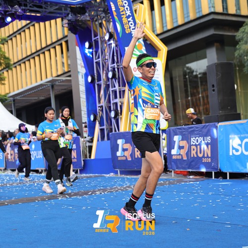Race photo from ISOPLUS RUN 2026 - JAKARTA