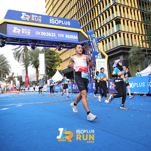 Race photo from ISOPLUS RUN 2026 - JAKARTA