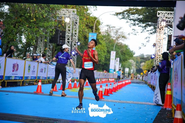 Race photo from Taman Budaya x BOGORUN 2025
