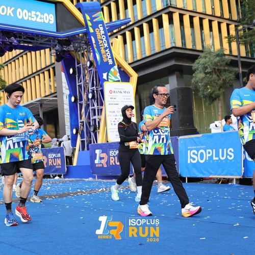 Race photo from ISOPLUS RUN 2026 - JAKARTA