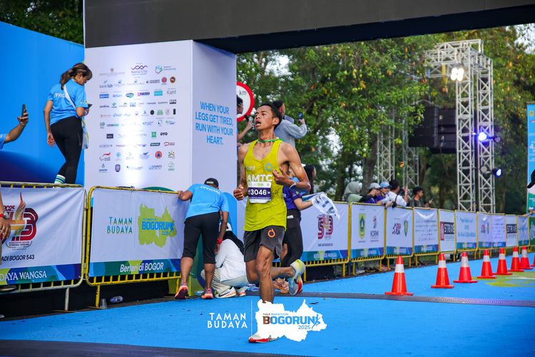 Race photo from Taman Budaya x BOGORUN 2025
