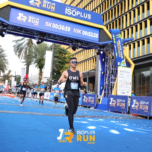 Race photo from ISOPLUS RUN 2026 - JAKARTA