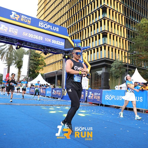 Race photo from ISOPLUS RUN 2026 - JAKARTA