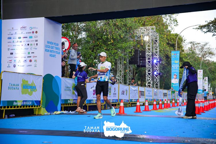 Race photo from Taman Budaya x BOGORUN 2025