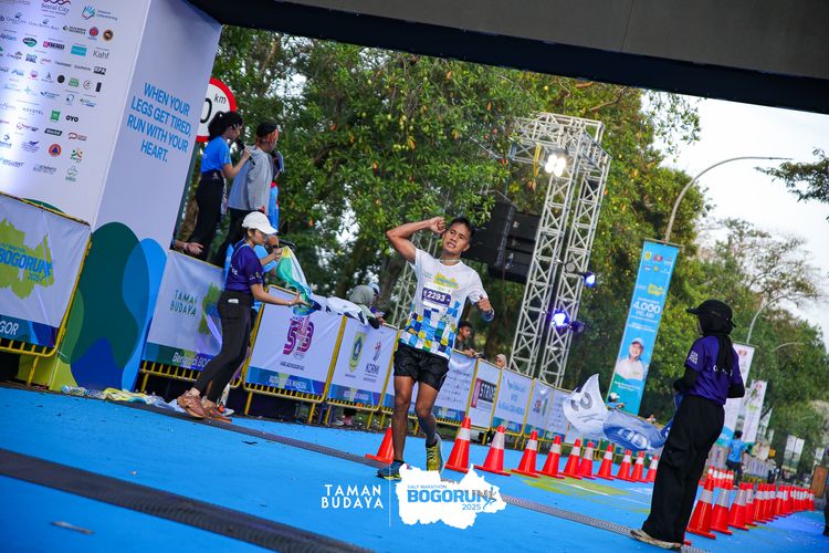Race photo from Taman Budaya x BOGORUN 2025
