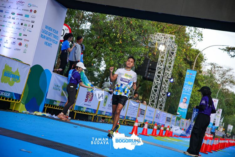 Race photo from Taman Budaya x BOGORUN 2025