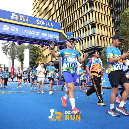 Race photo from ISOPLUS RUN 2026 - JAKARTA