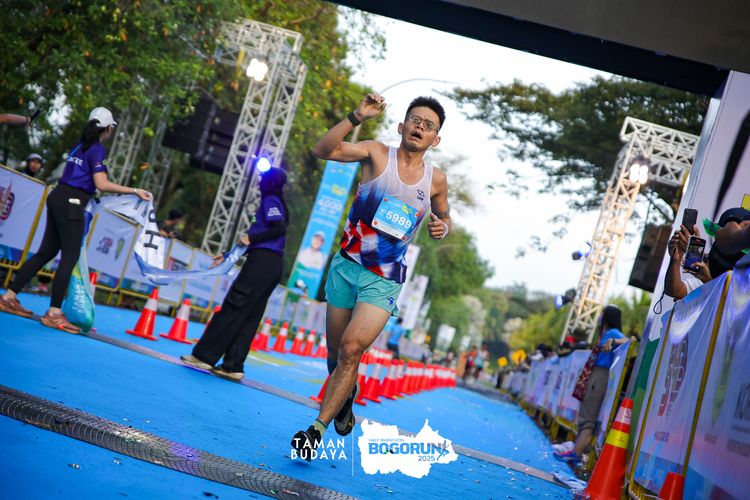 Race photo from Taman Budaya x BOGORUN 2025
