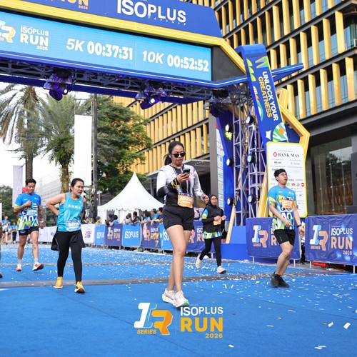 Race photo from ISOPLUS RUN 2026 - JAKARTA