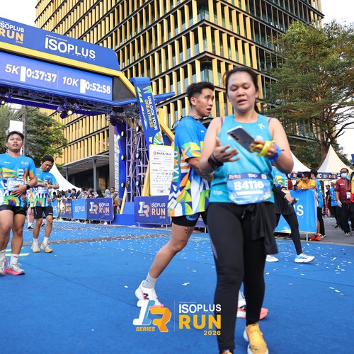 Race photo from ISOPLUS RUN 2026 - JAKARTA