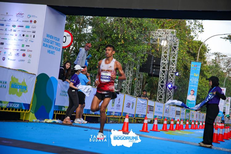 Race photo from Taman Budaya x BOGORUN 2025