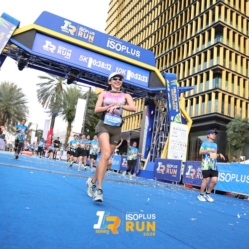 Race photo from ISOPLUS RUN 2026 - JAKARTA