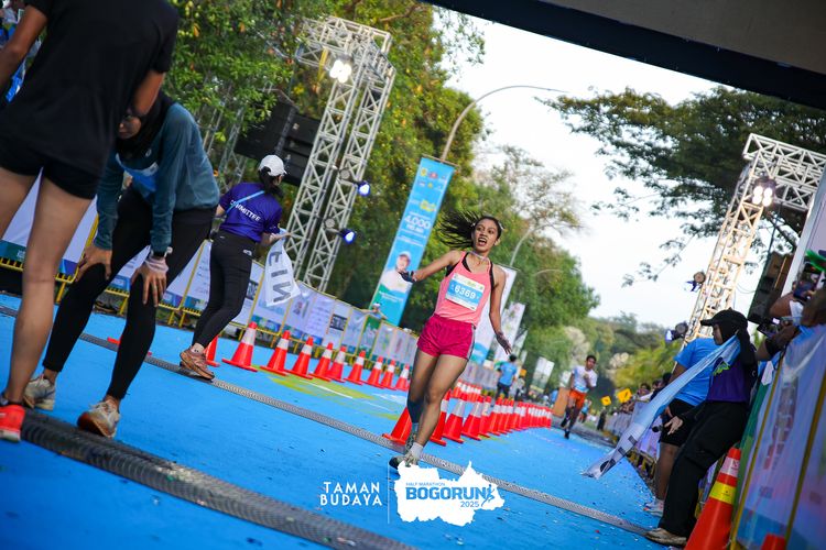 Race photo from Taman Budaya x BOGORUN 2025
