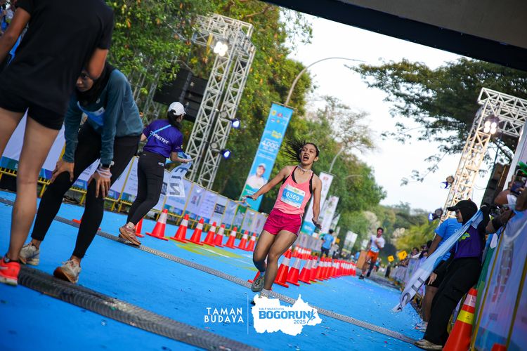 Race photo from Taman Budaya x BOGORUN 2025