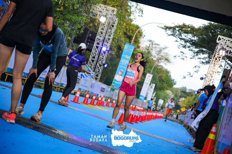 Race photo from Taman Budaya x BOGORUN 2025