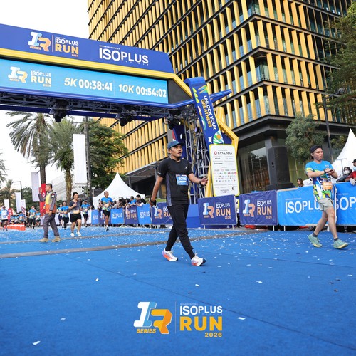 Race photo from ISOPLUS RUN 2026 - JAKARTA