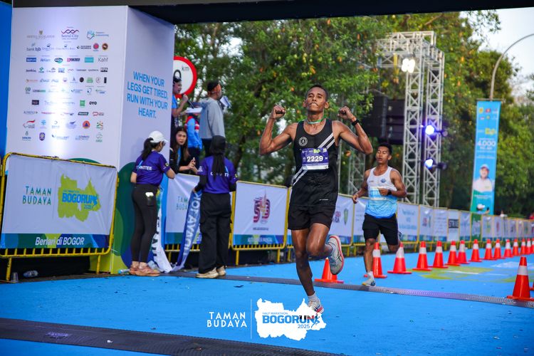 Race photo from Taman Budaya x BOGORUN 2025