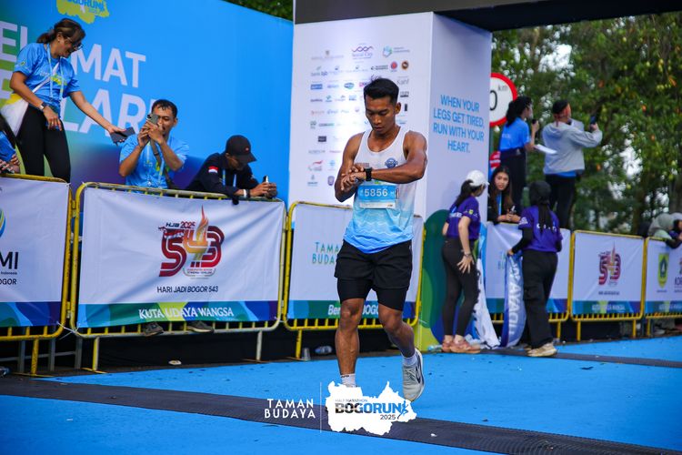 Race photo from Taman Budaya x BOGORUN 2025