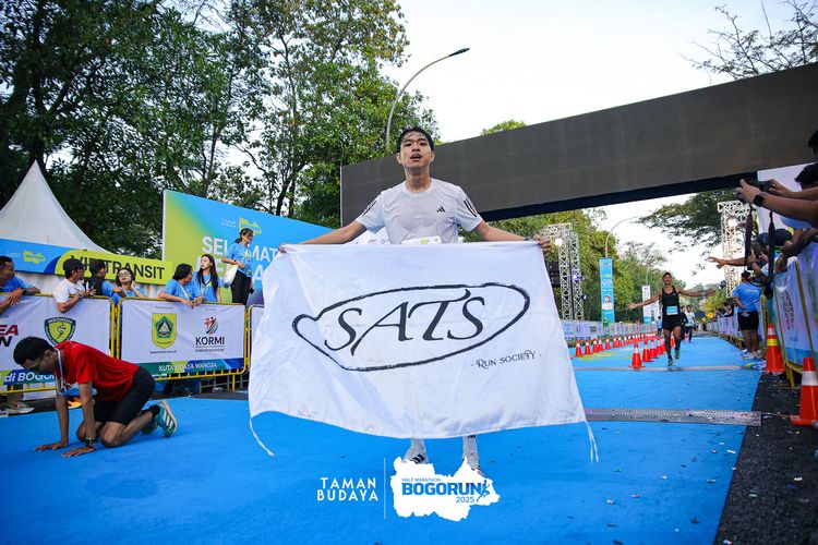 Race photo from Taman Budaya x BOGORUN 2025