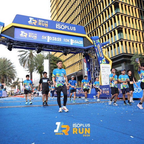Race photo from ISOPLUS RUN 2026 - JAKARTA